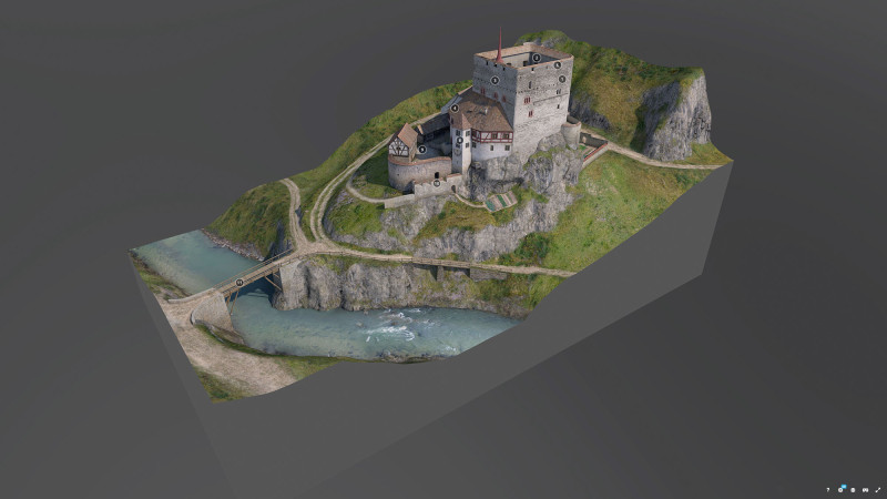 Rekonstruktion Schloss Angenstein