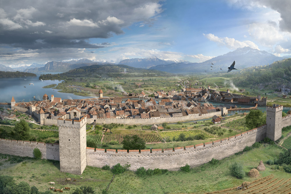 Luzern um 1450
