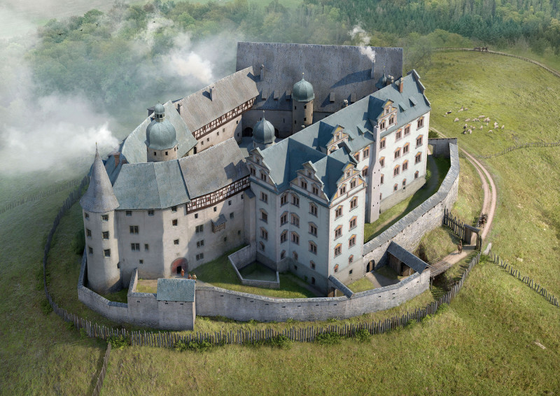 Veste Heldburg um 1570